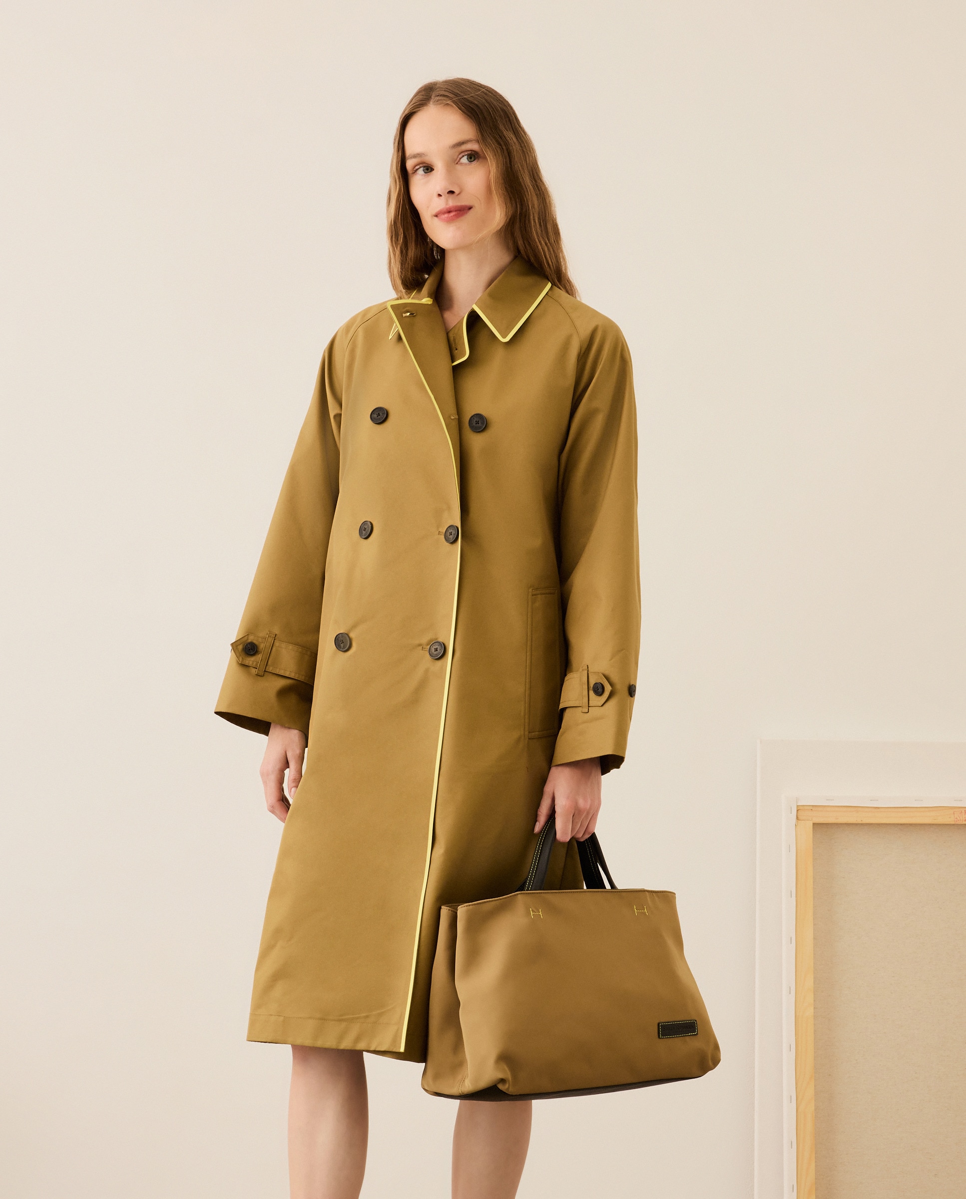 Gabardine Comprida 520 Caqui-2