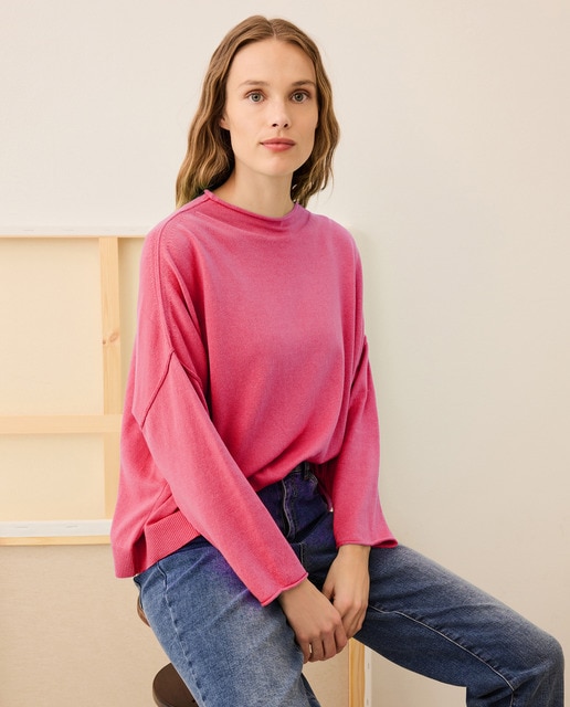 Imagem 0 de Camisola de Malha com Gola Chaminé