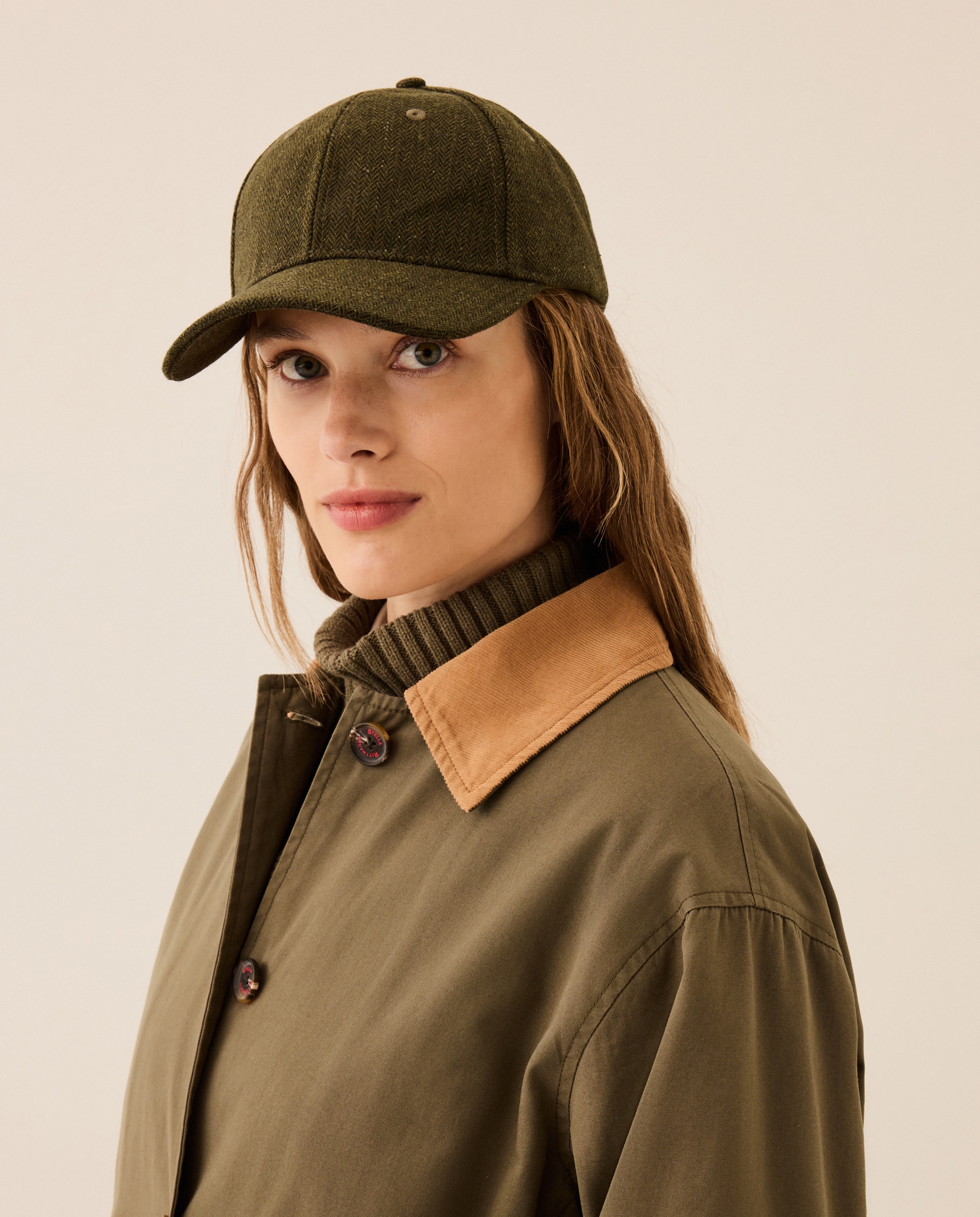 Boné liso 520 Caqui-3