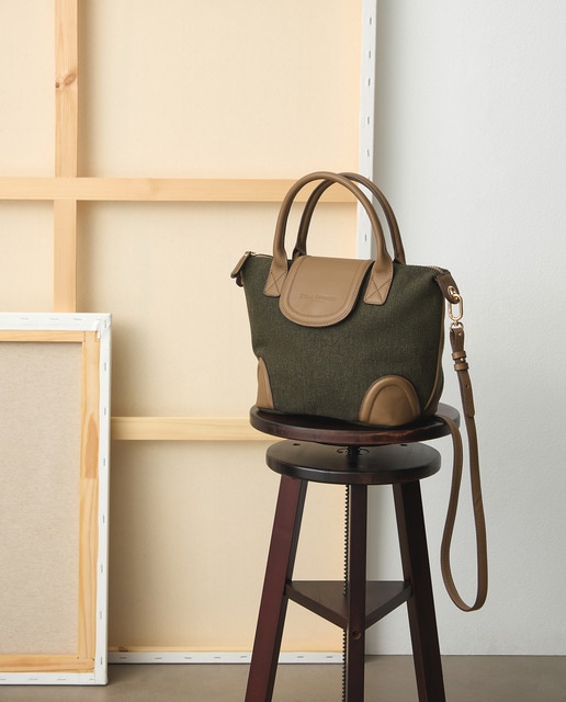 Imagen 0 de Bolso hobo en tejido