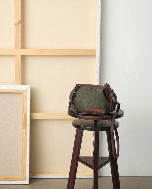 Imagen 0 de Bolso mini de serraje