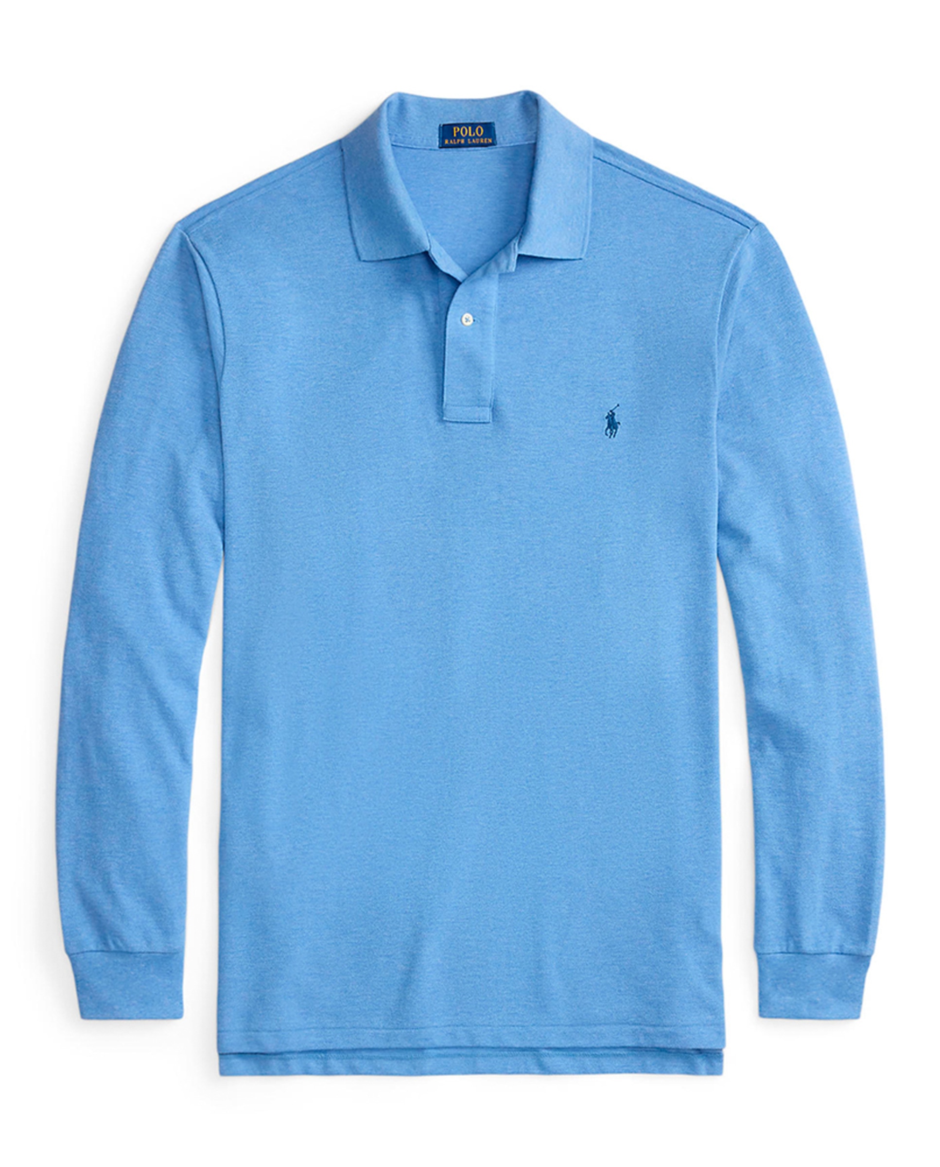 Polo Piqué de Algodão Classic Fit Tamanhos Grandes Cinzento-cinza-5