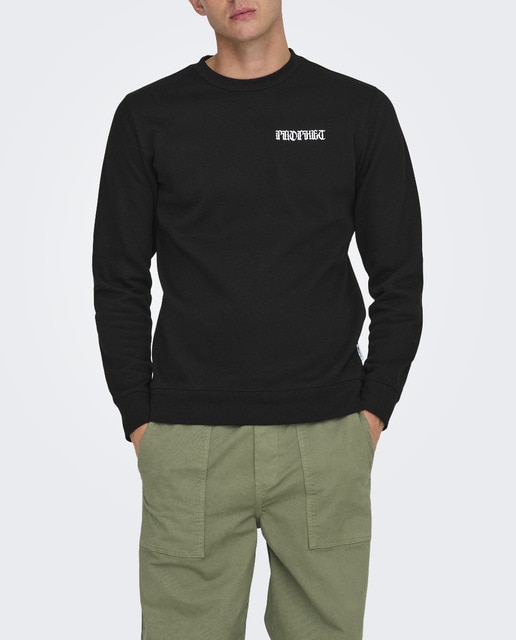 Imagen 0 de Sudadera de hombre de cuello redondo . Regular fit.