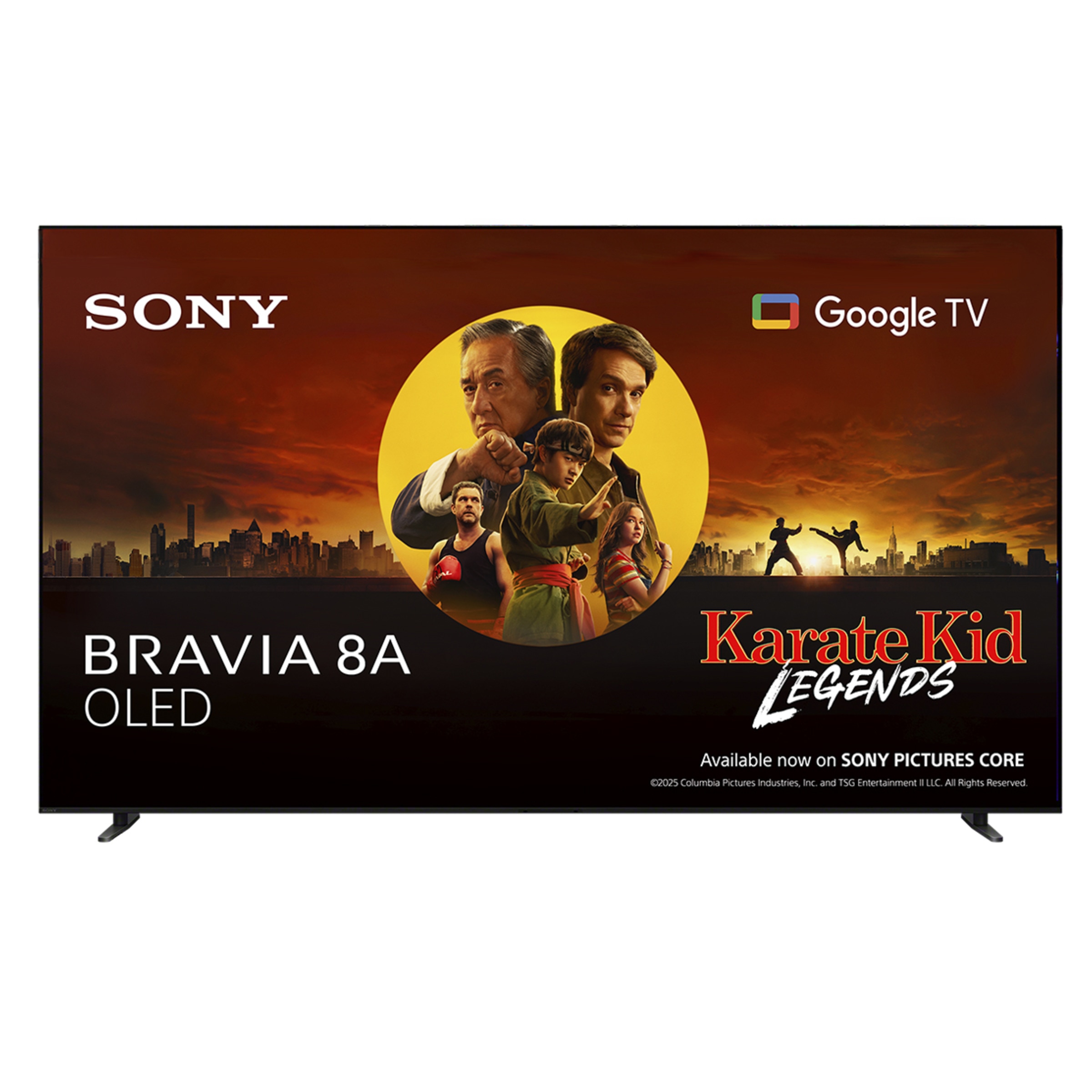 TV 77" Sony BRAVIA 8A K77XR8AB OLED, 4K HDR, 120Hz, Google TV, Smart TV, Funciones para PS5, IMAX Enhanced, Dolby Vision Atmos, Chromecast 1