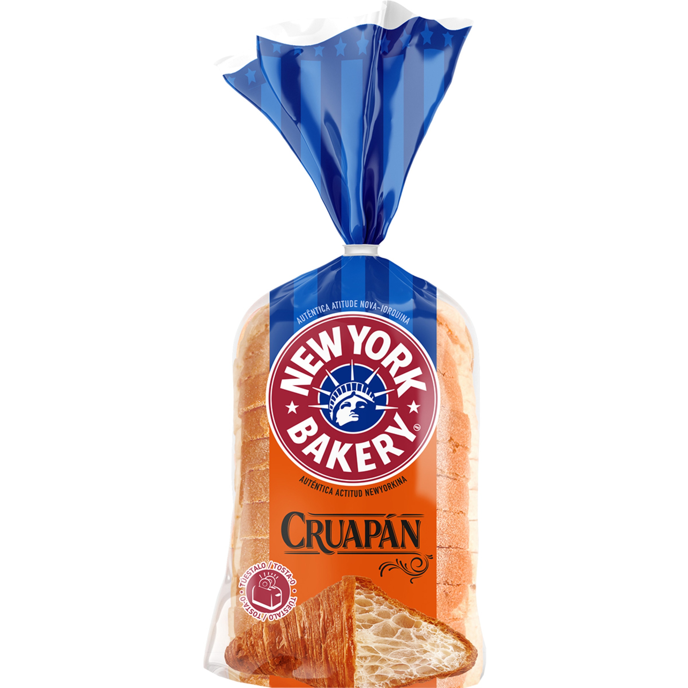 Cruapán pan de molde bolsa 380 g