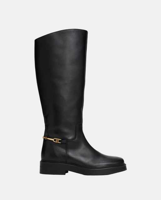 Imagen 0 de Botas de caña alta de Tommy Hilfiger de piel