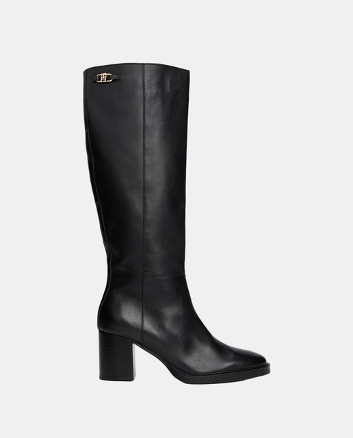 Imagen 0 de Botas de caña alta de Tommy Hilfiger de piel