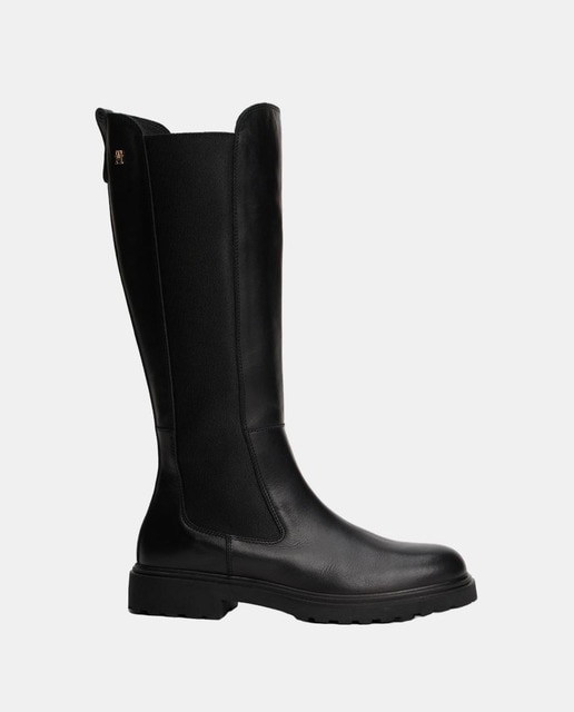 Imagen 0 de Botas de caña alta de Tommy Hilfiger de piel