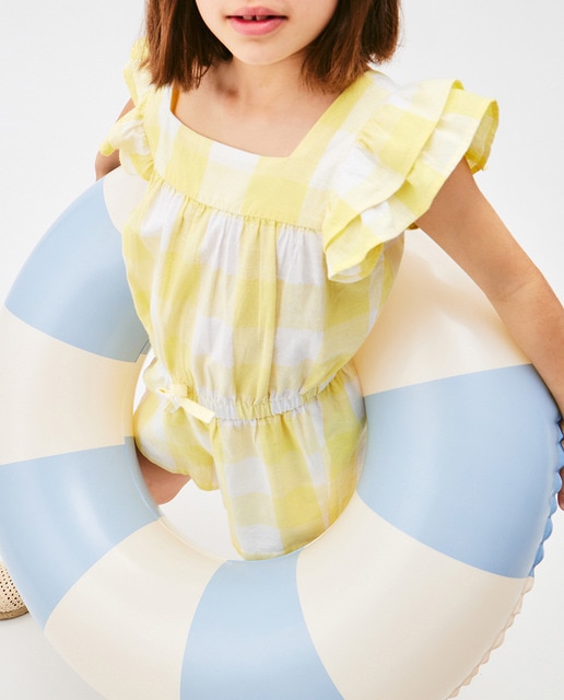 Imagen 0 de Mono corto de niña manga corta