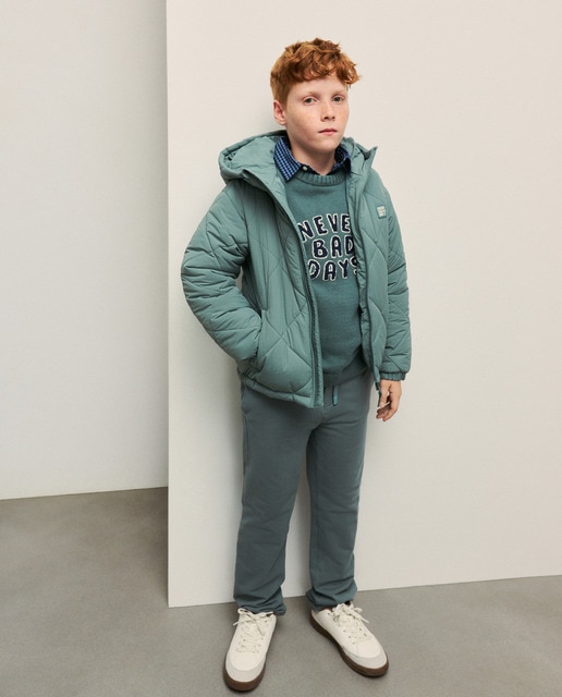 Imagen 0 de Pantalón de felpa plana de niño