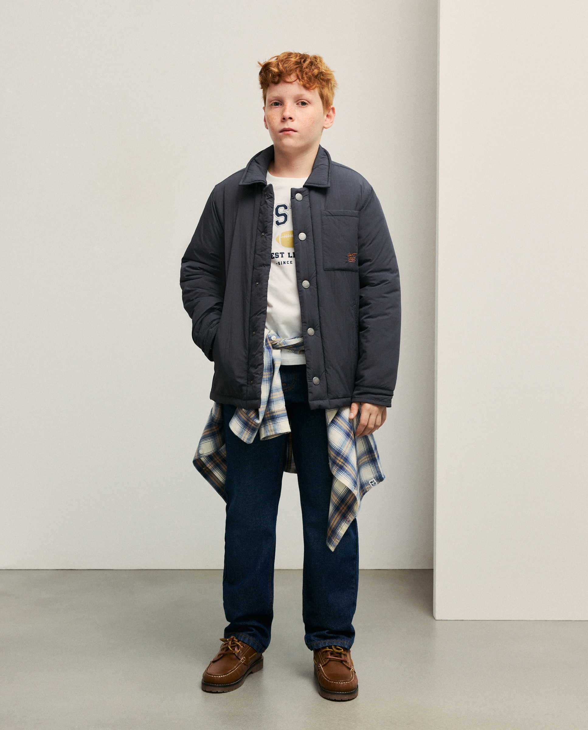 Blusão Ligeiro Cinzento-escuro-1