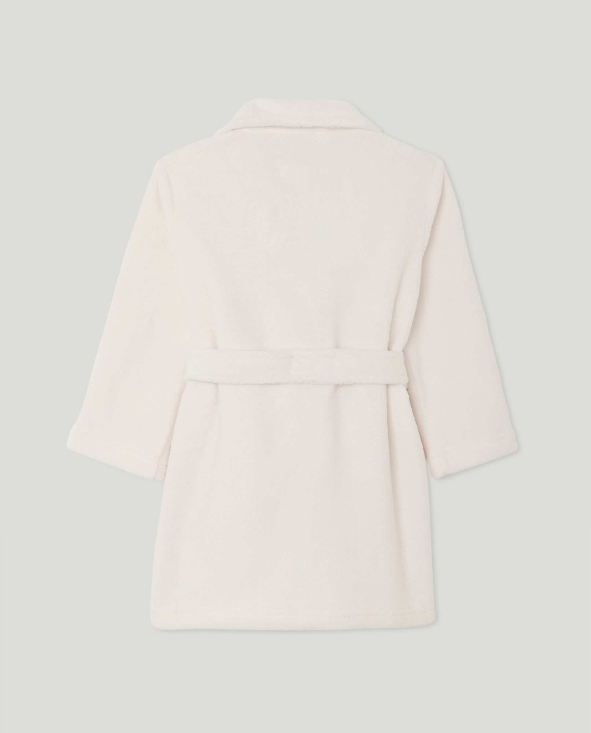 Bata de niña de coralina 120 Crudo-2