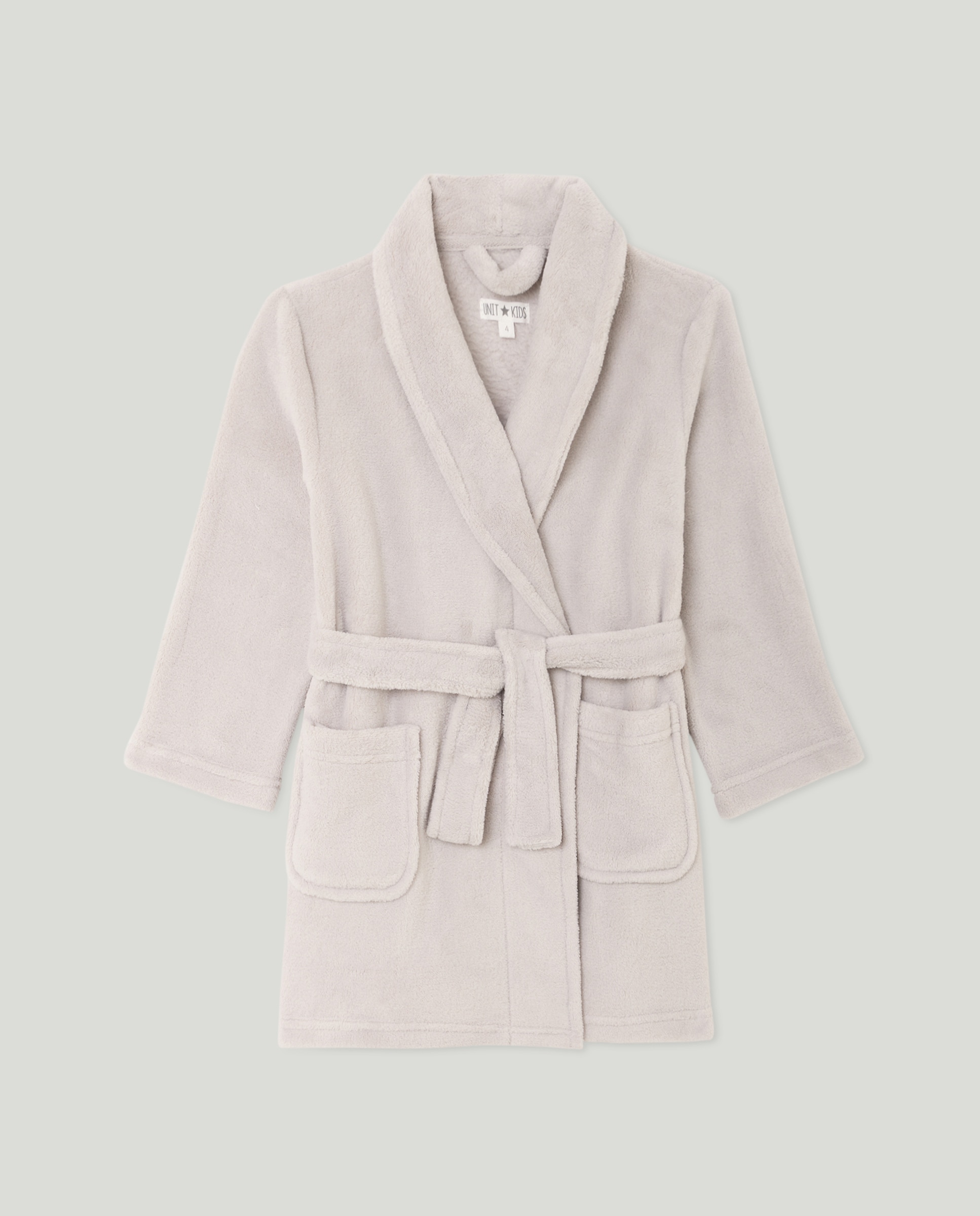 Bata de niño de coralina 820 Gris medio-1