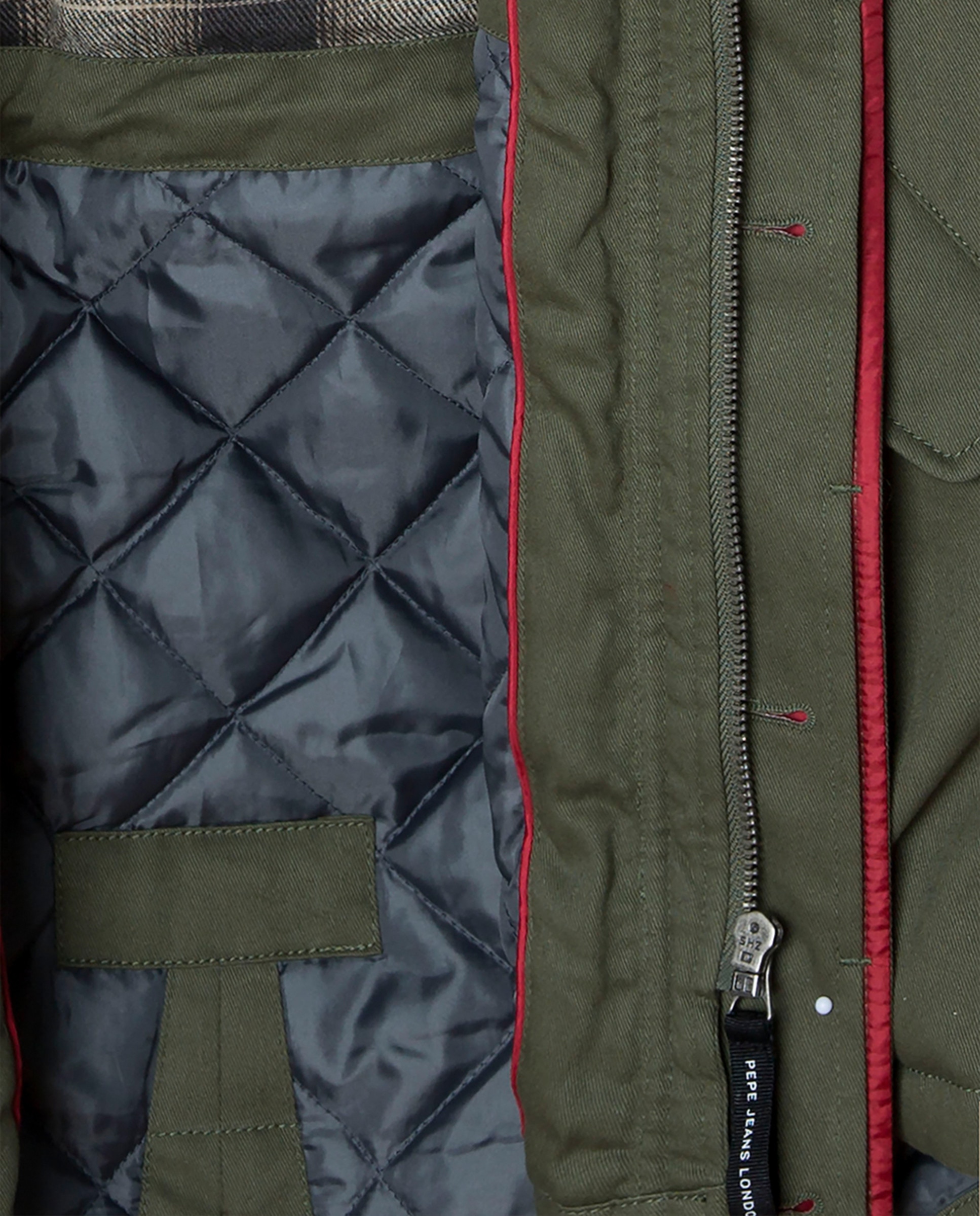 Casaco Comprido Farron Verde-militar-3