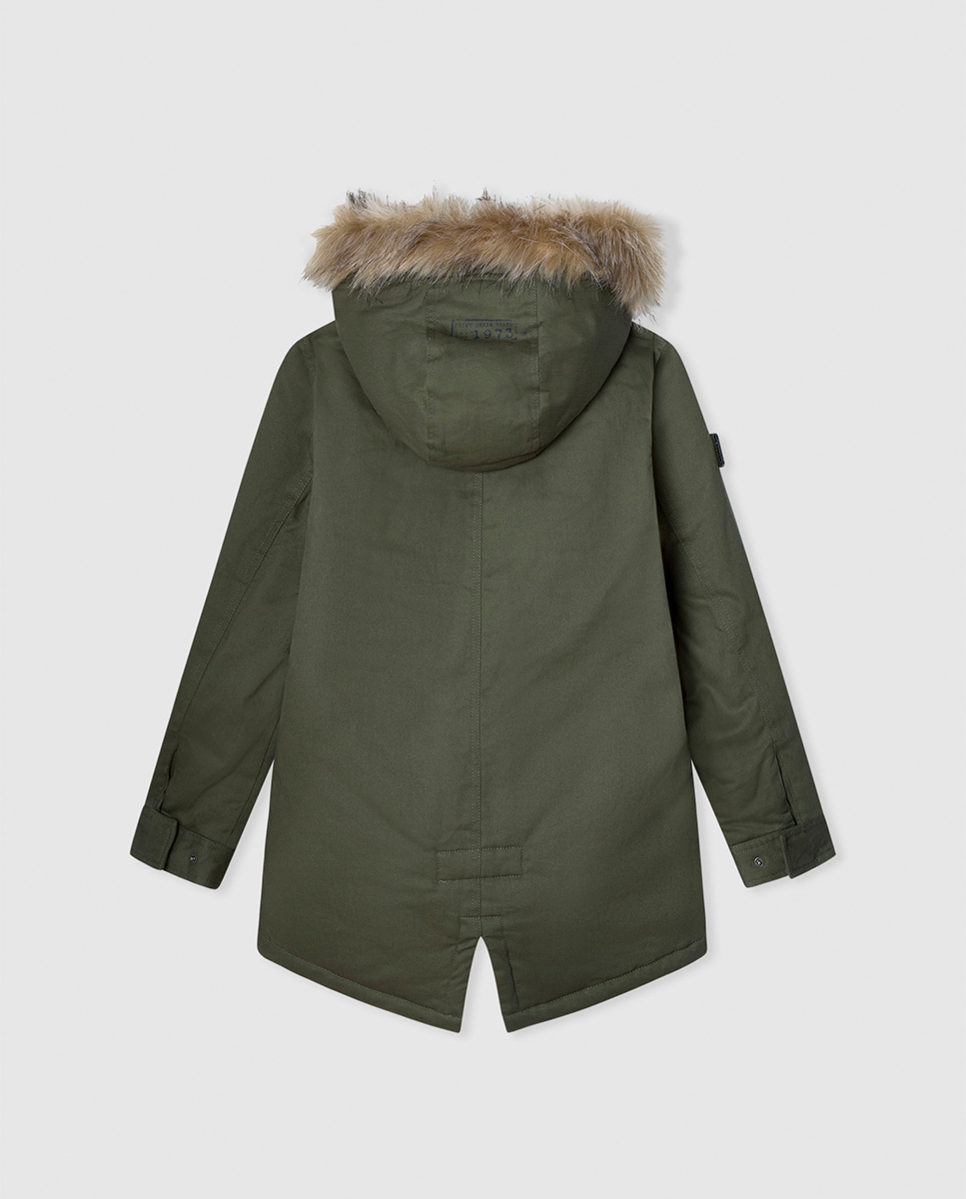 Casaco Comprido Farron Verde-militar-2