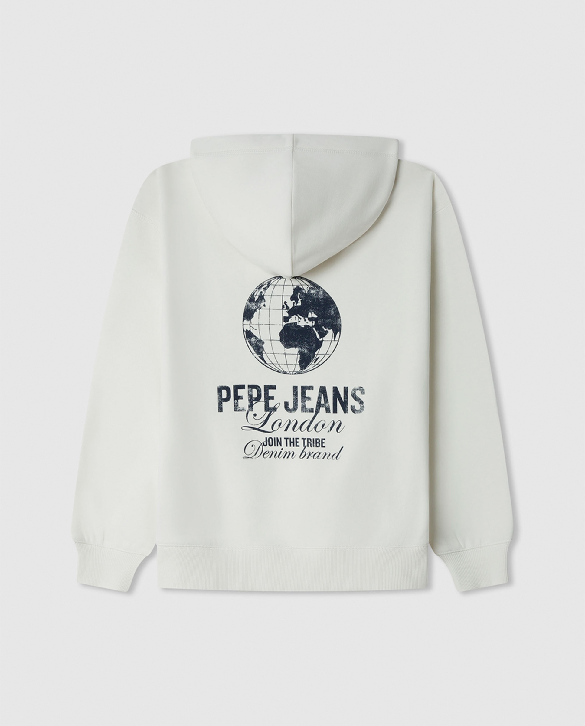 Sweatshirt com Capuz com Logótipo Cru-2