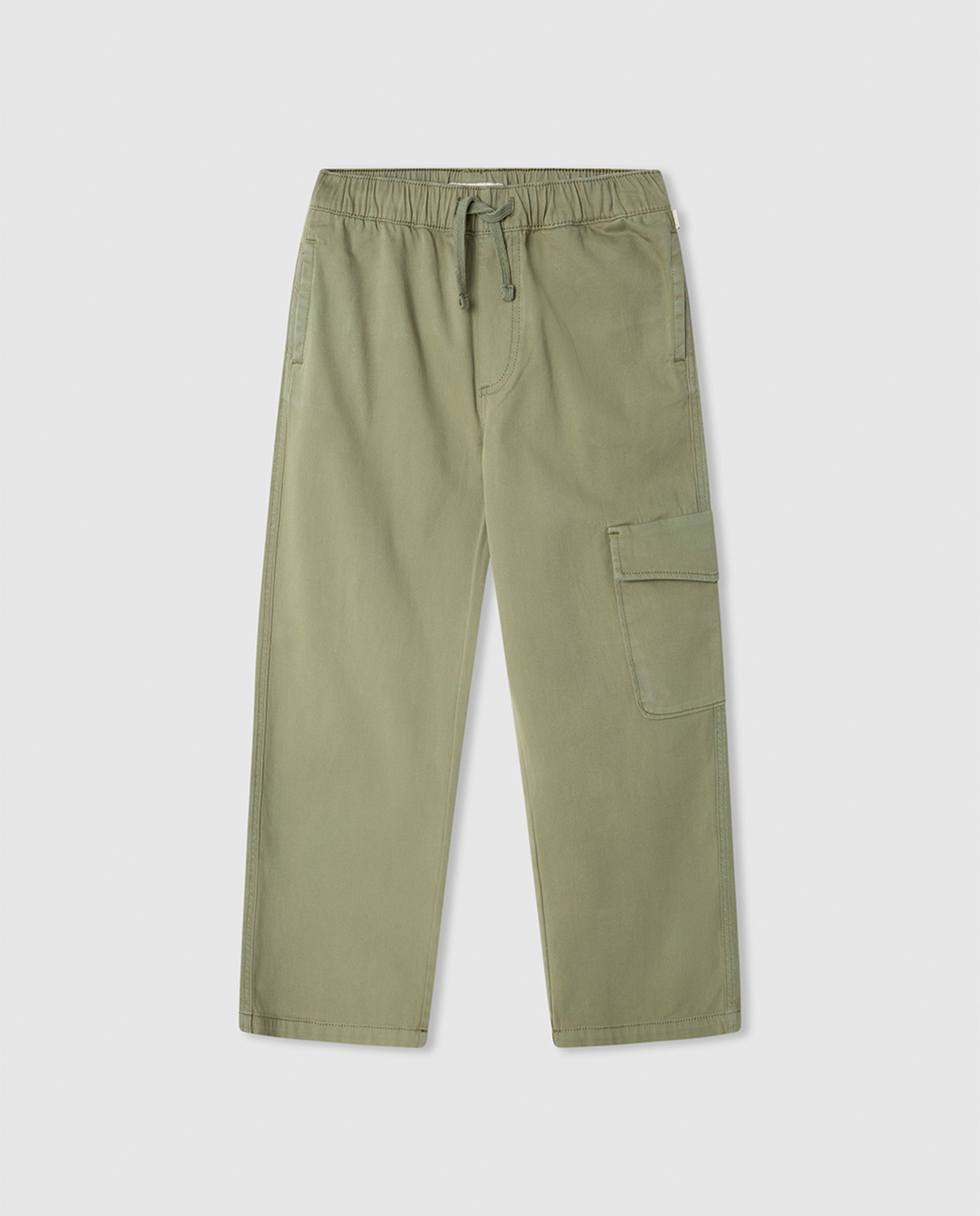 Calças Cargo William Verde-militar-1