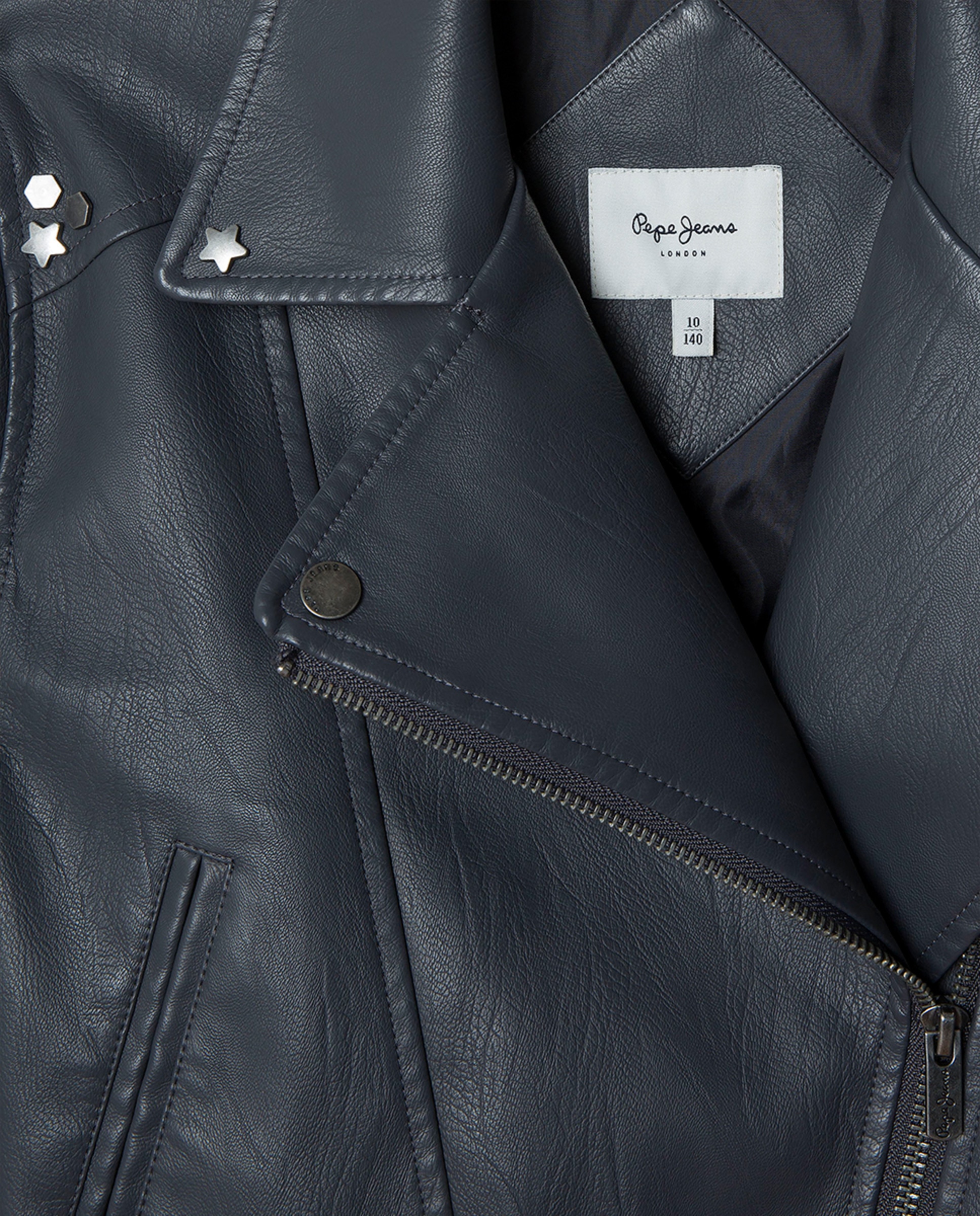 Casaco Biker Elisabeth Preto-4