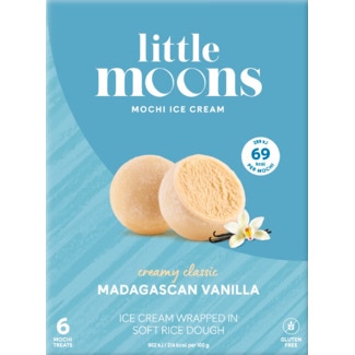 Gelado Mochi de Baunilha embalagem 192 g - Little Moons