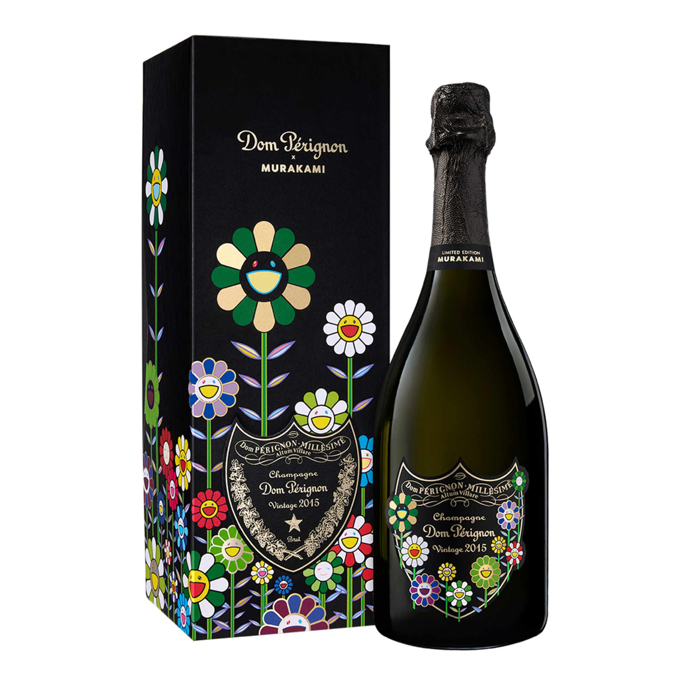 Dom Pérignon Murakami 限定版シャンパン Estuche champagne Takashi Murakami Limited Edition Vintage 2015