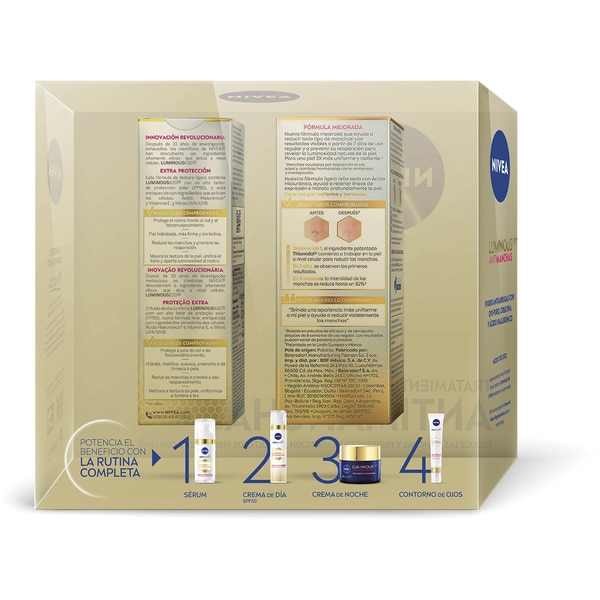 Etui Luminous 630 Anti-Spot Gesichtsserum + UV-Fluid SPF-50