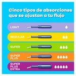 Pearl Tampons mit Applikator One Push Superplus extra Box 15 Einheiten