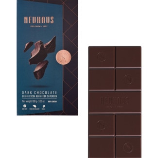 Chocolate Preto 80% Cacau Uganda embalagem 100 g - Neuhaus