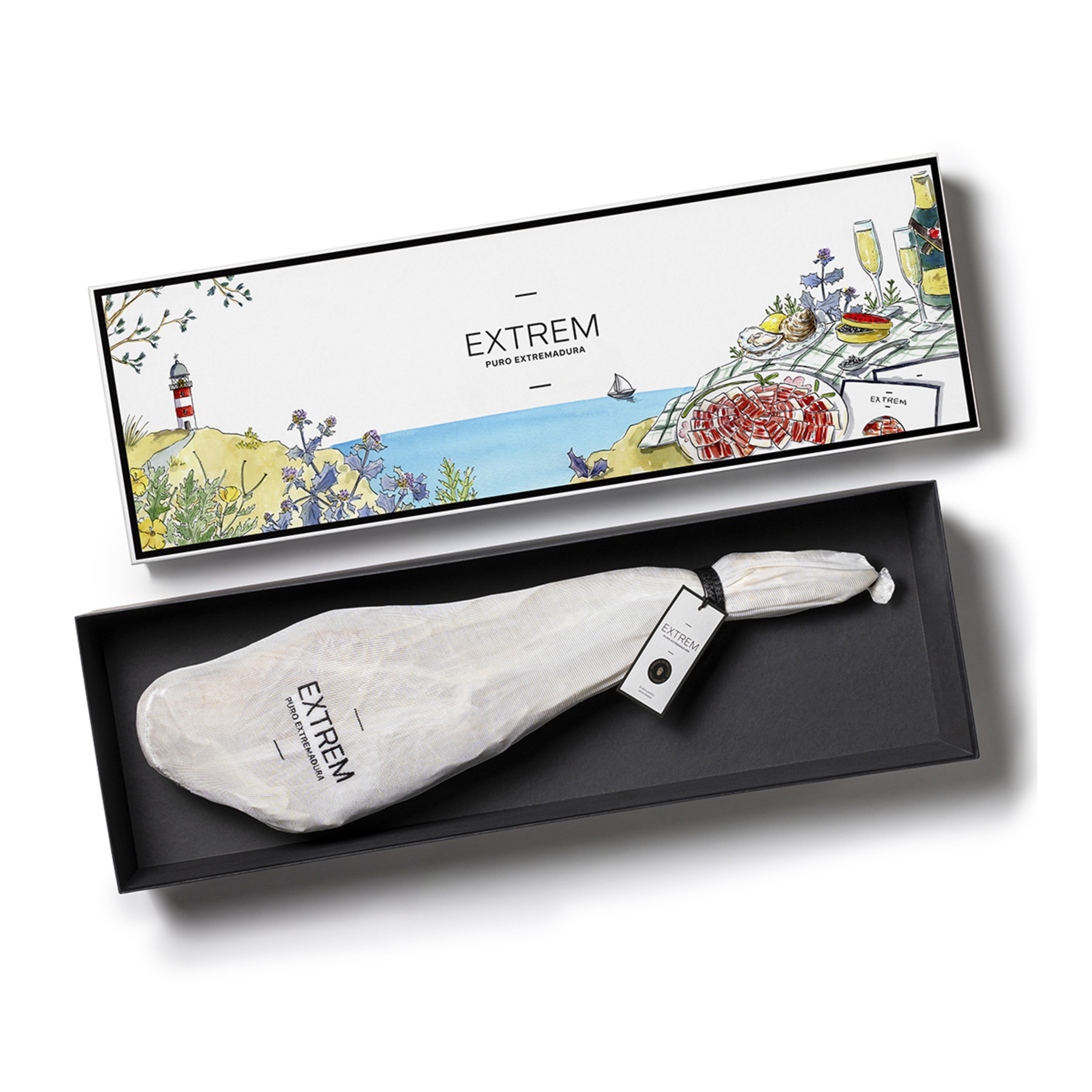 Maletín jamón de bellota 100% Ibérico DO Dehesa de Extremadura Extrem Puro Extremadura 2