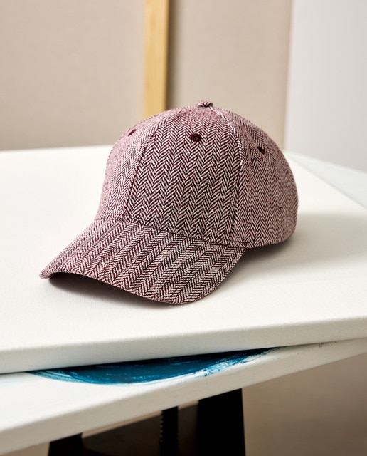 Imagem 0 de Boné com Padrão Espinha de Peixe