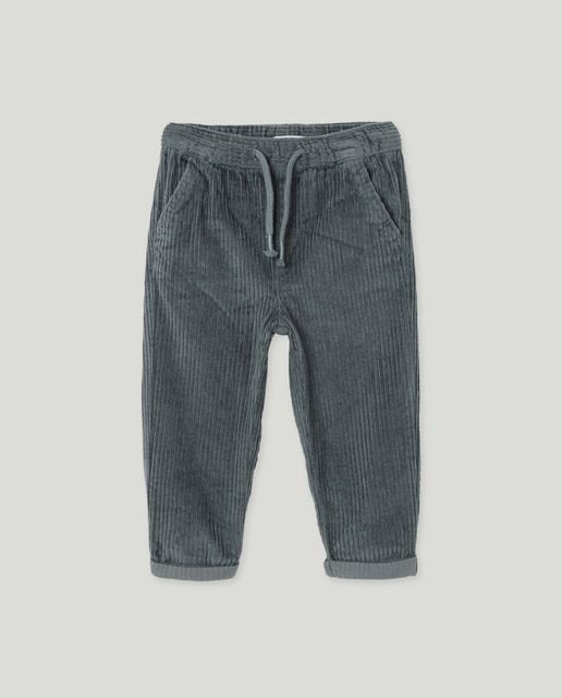 Imagen 0 de Pantalón de bebé pana gruesa gomas