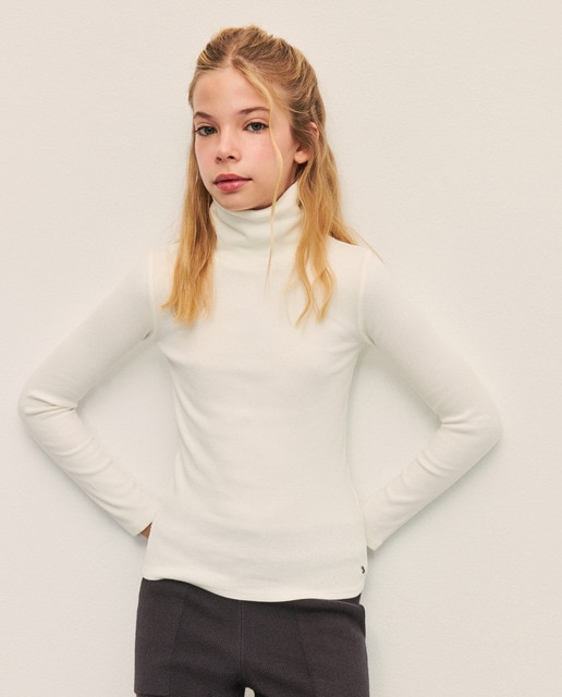 Imagem 0 de Camisola de Manga Comprida com Debruado