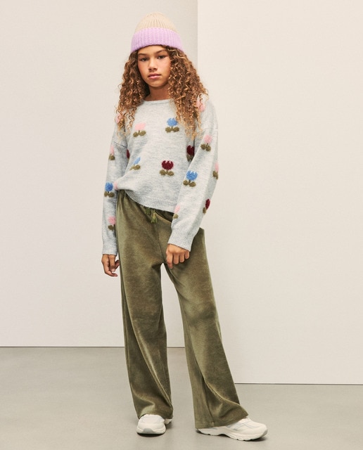 Imagem 0 de Calças Culotte em Bombazina Elástica