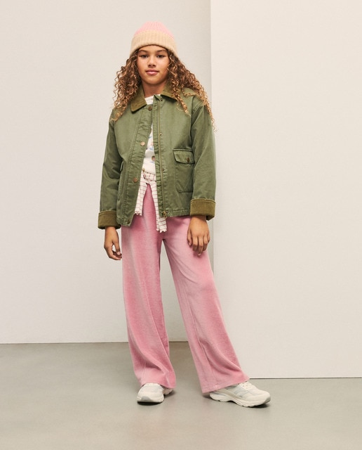 Imagen 0 de Chaquetón encerado corto de niña