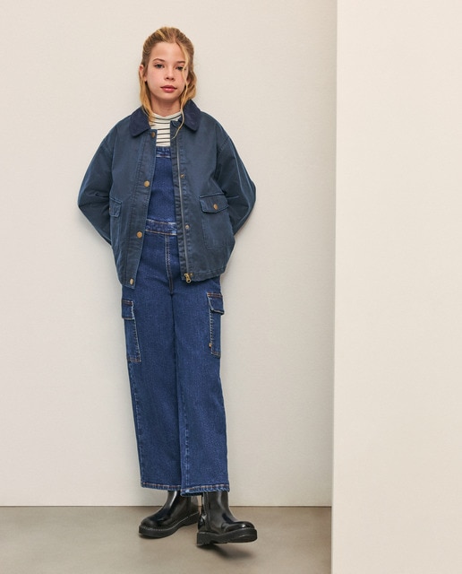 Imagen 0 de Chaquetón encerado corto de niña