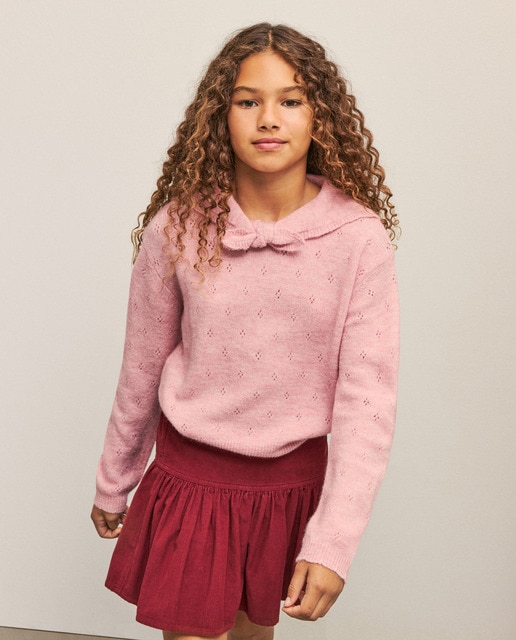 Imagem 0 de Camisola de Malha com Lenço na Gola