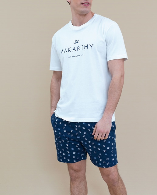 Imagen 0 de Pijama de hombre manga corta