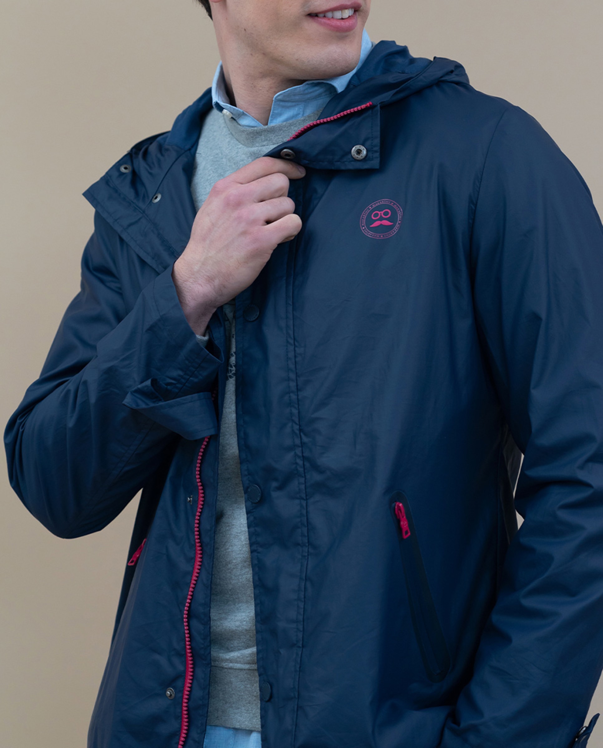 Imagen 0 de Chaqueta impermeable regular fit