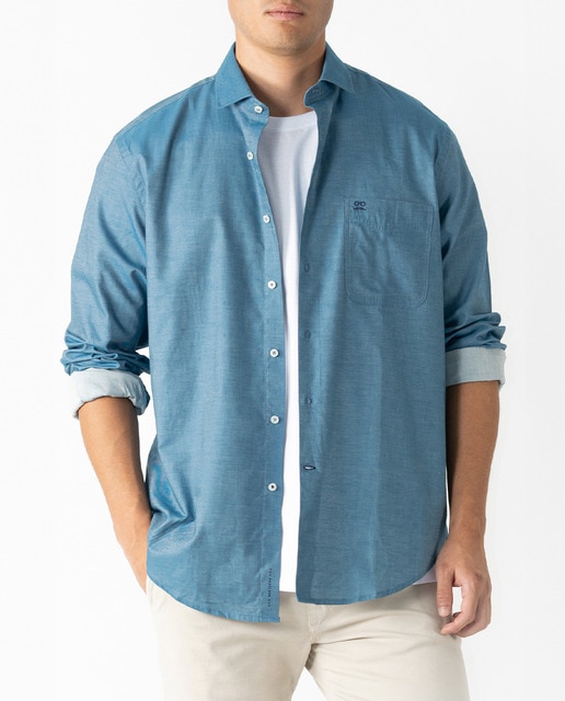 Imagen 0 de Camisa cuello italiano