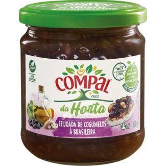 Feijoada de Cogumelos à Brasileira frasco 360 g - Compal
