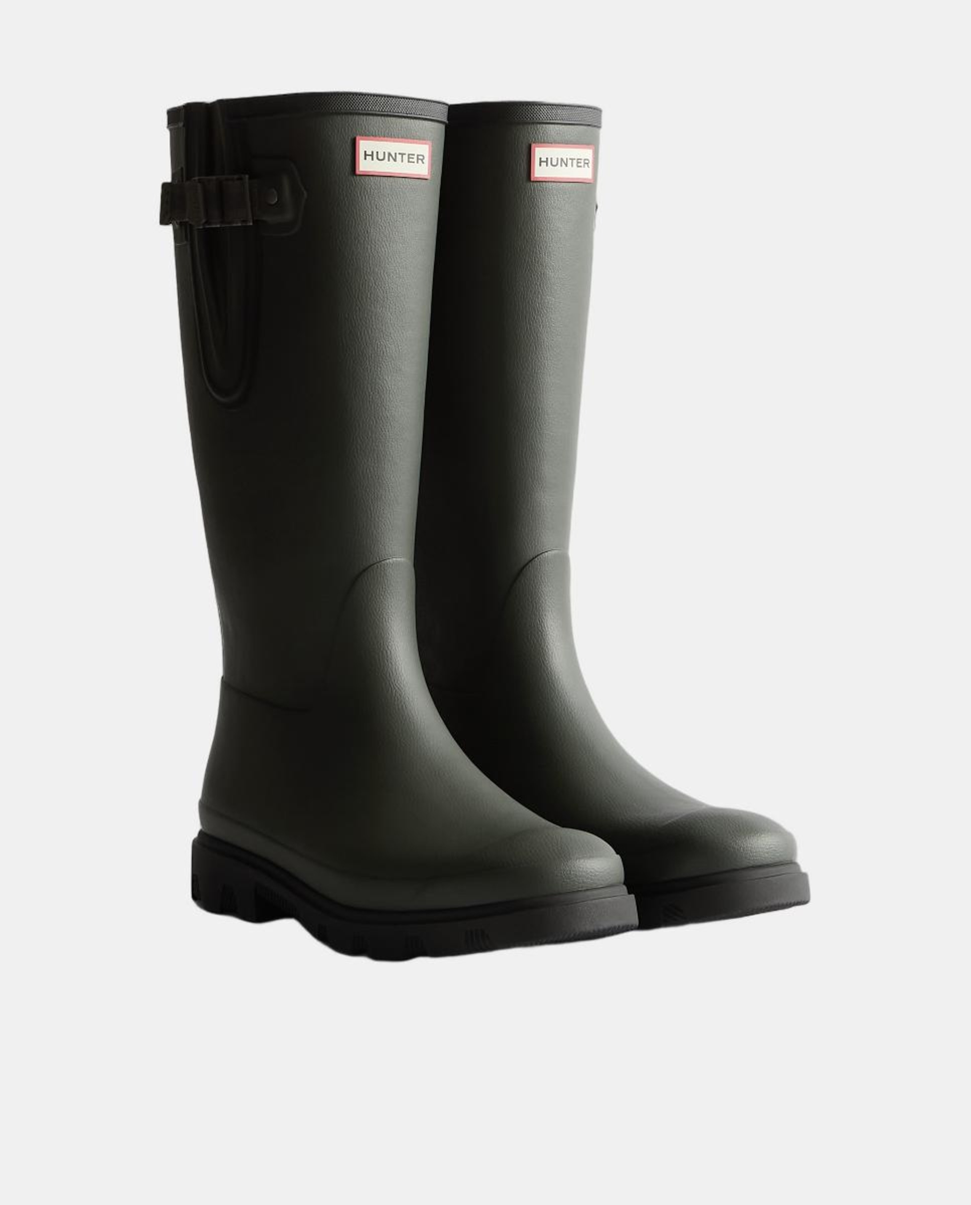 Botas W Downpour Short Verde-militar-4