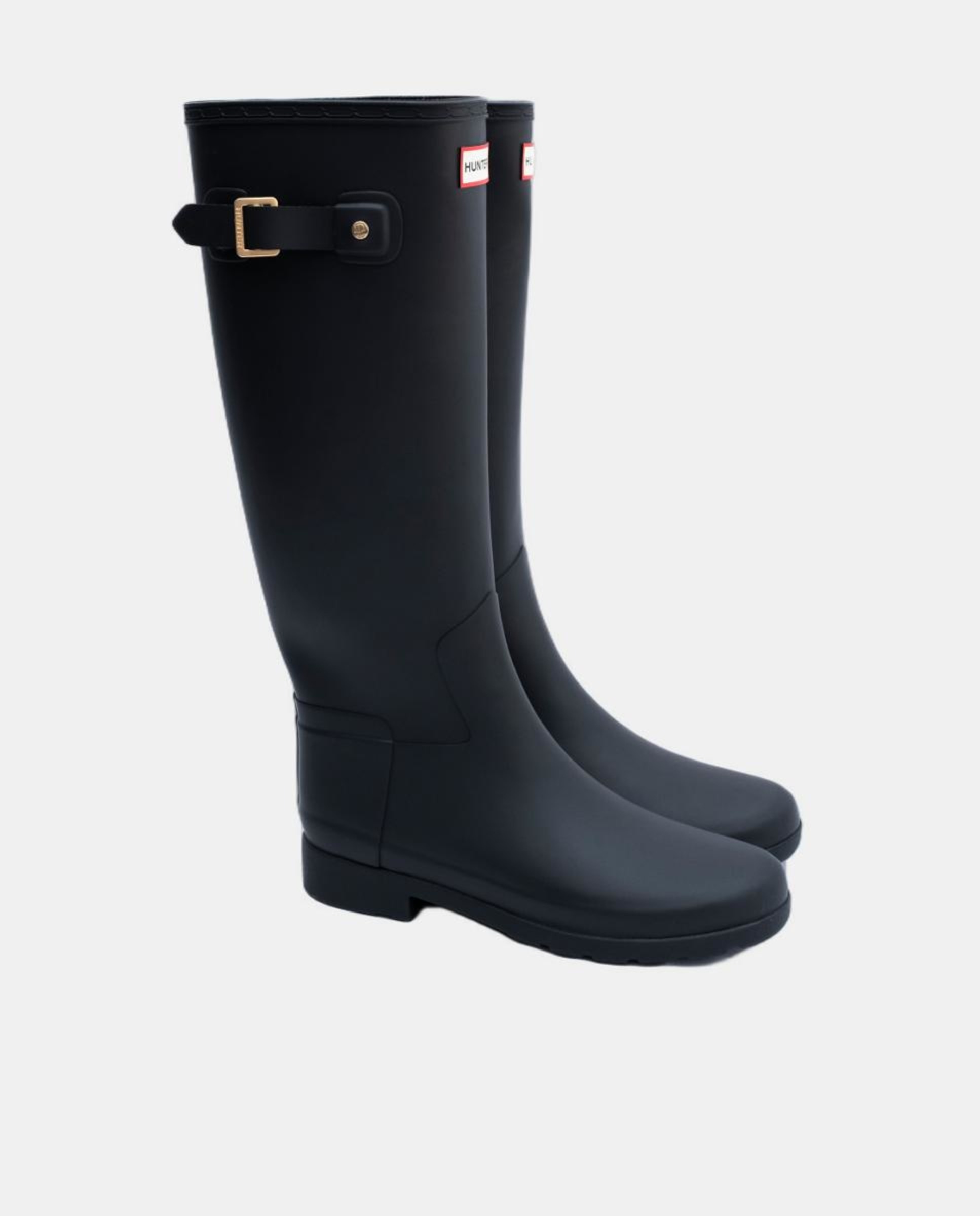 Galochas de Borracha com Cano Alto Preto-3