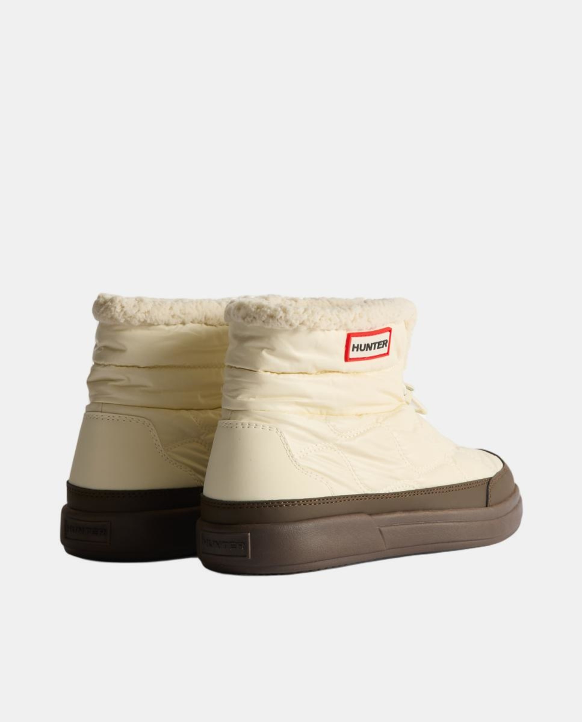 Sapatos com Salto Plano e Forro Interior com Exterior Acolchoado Branco-3