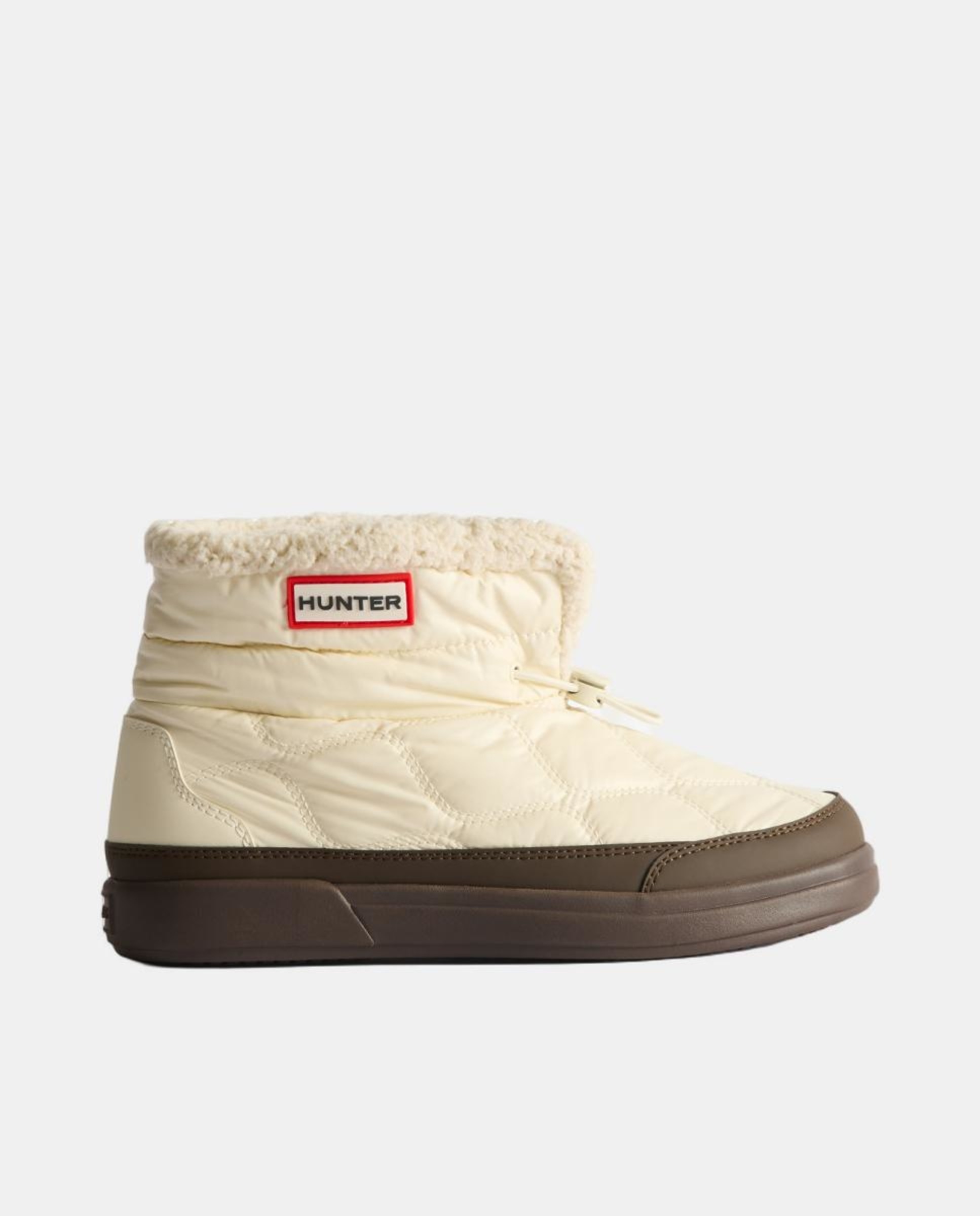 Sapatos com Salto Plano e Forro Interior com Exterior Acolchoado Branco-1