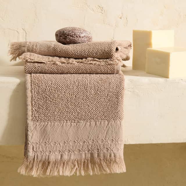 Imagem 0 de Conjunto de 3 Toalhas de Bidé de Algodão 480 g/m2 Banda