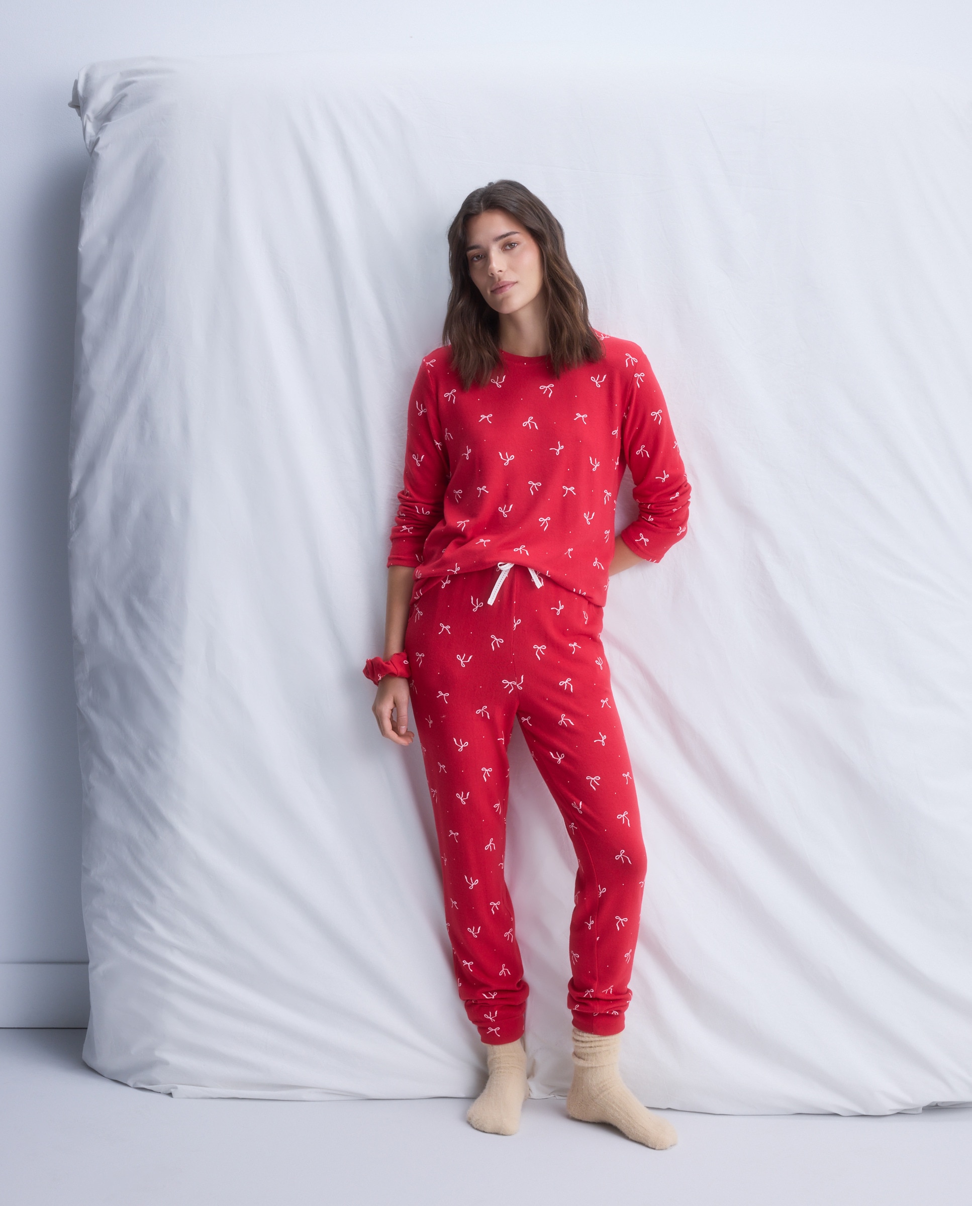 Pijama Après Ski Vermelho-1