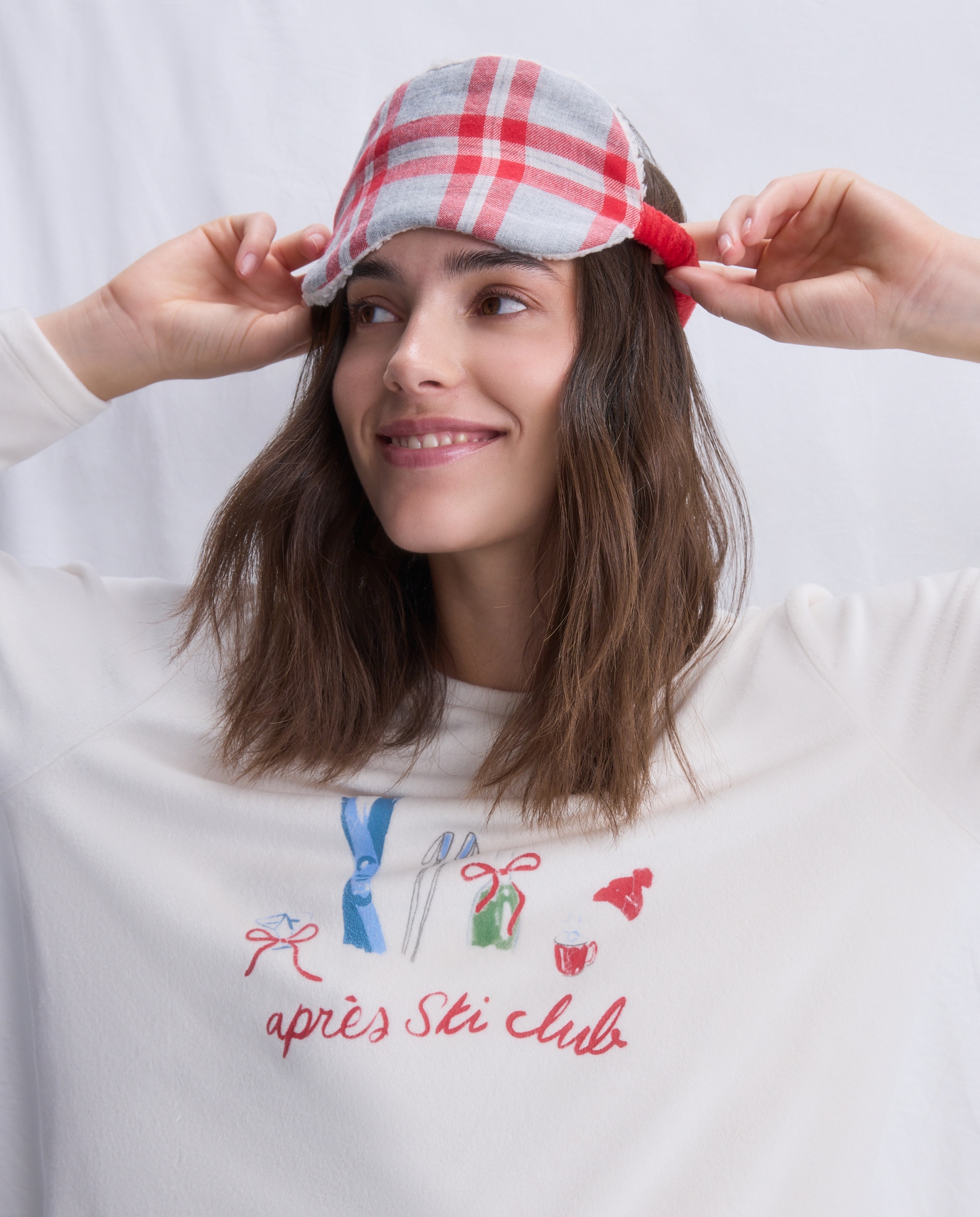 Pijama Completo Let It Snow Vermelho-3