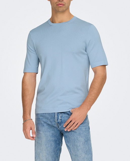Imagen 0 de Camiseta de punto de hombre manga corta