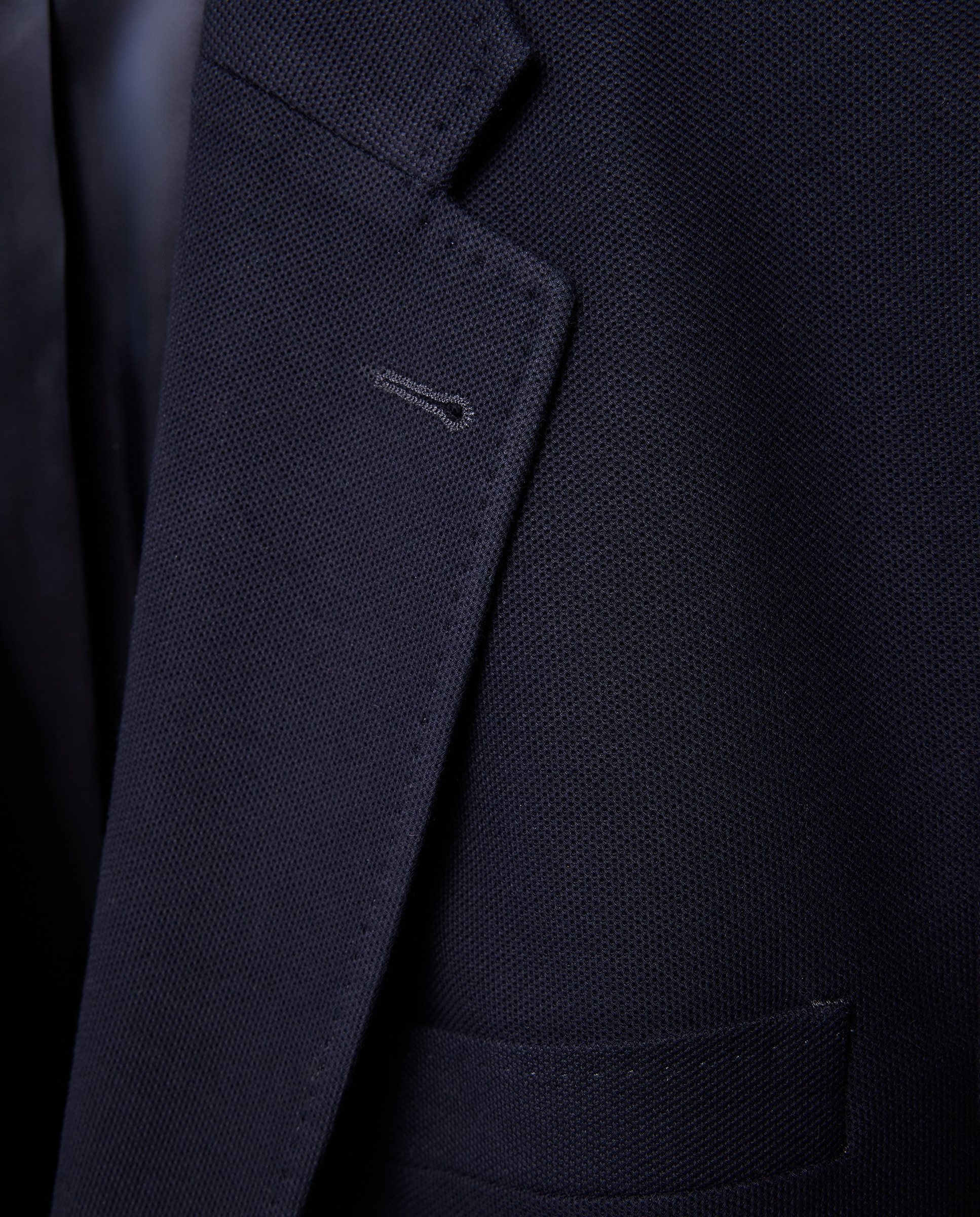 Casaco de Malha Azul-marinho-5