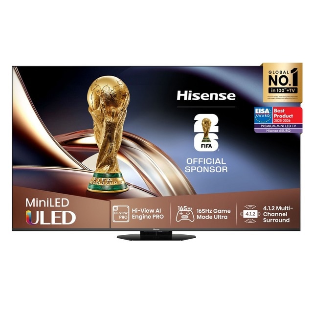 Imagem 0 de TV MiniLED 164 cm (65") Hisense 65U8Q, UHD 4K, Smart TV