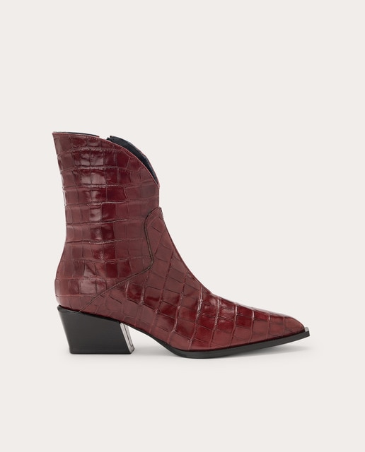 Imagen 0 de Botines Dallas de piel